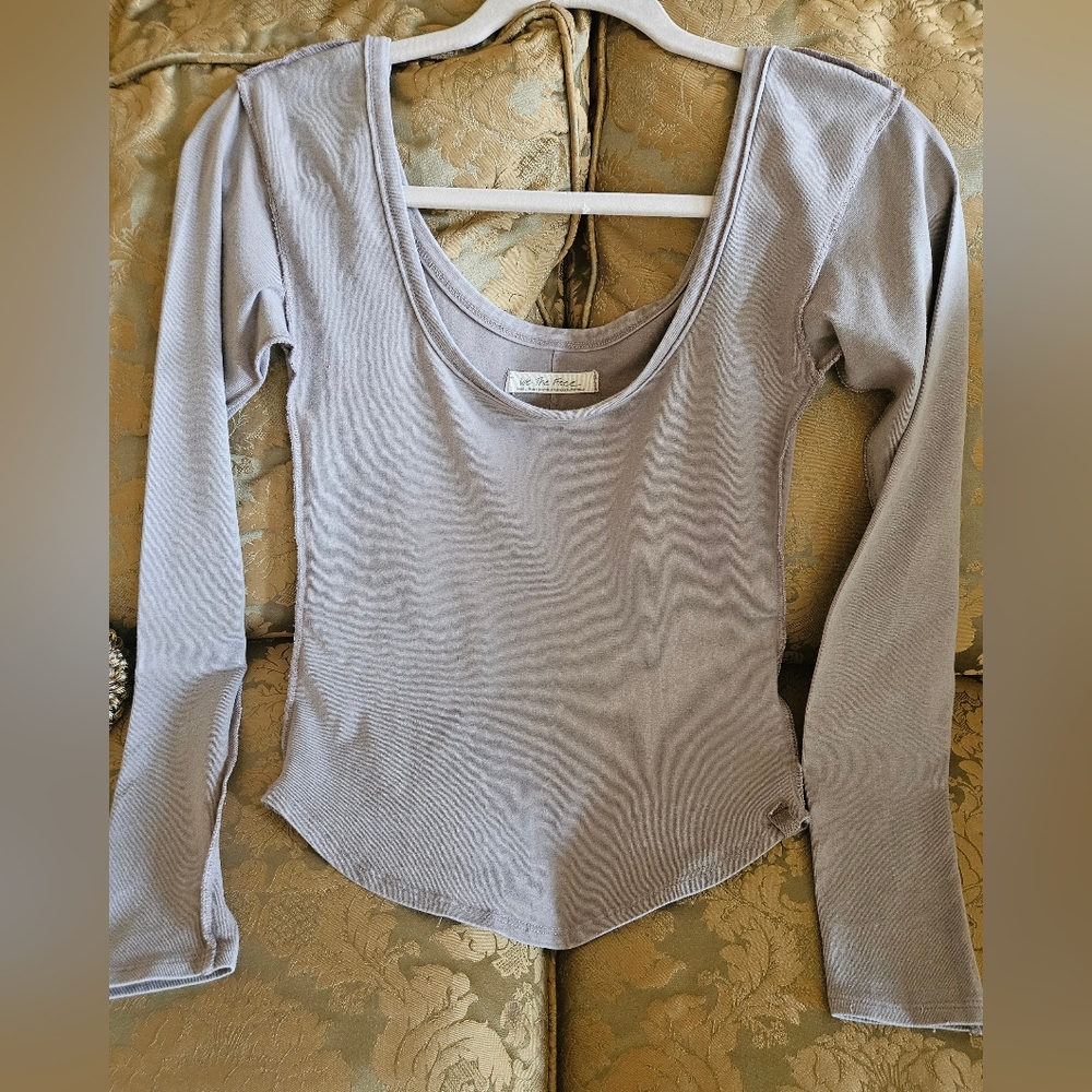 NWOT We The Free long sleeve tee in Taupe